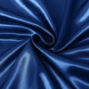 Royal Comfort Satin Sheet Set 3 Piece Fitted Sheet Pillowcase Soft - Queen - Navy Blue Deals499