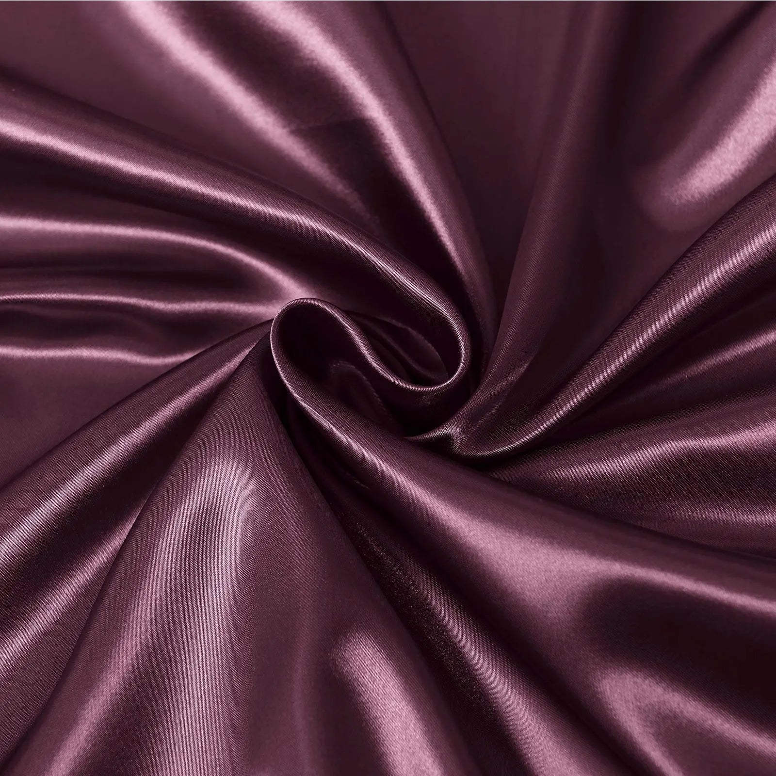 Royal Comfort Satin Sheet Set 3 Piece Fitted Sheet Pillowcase Soft - Queen - Malaga Wine Deals499