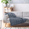 Royal Comfort Weighted Gravity Blanket 7KG Queen Size Relax Ultra Soft Grey Deals499