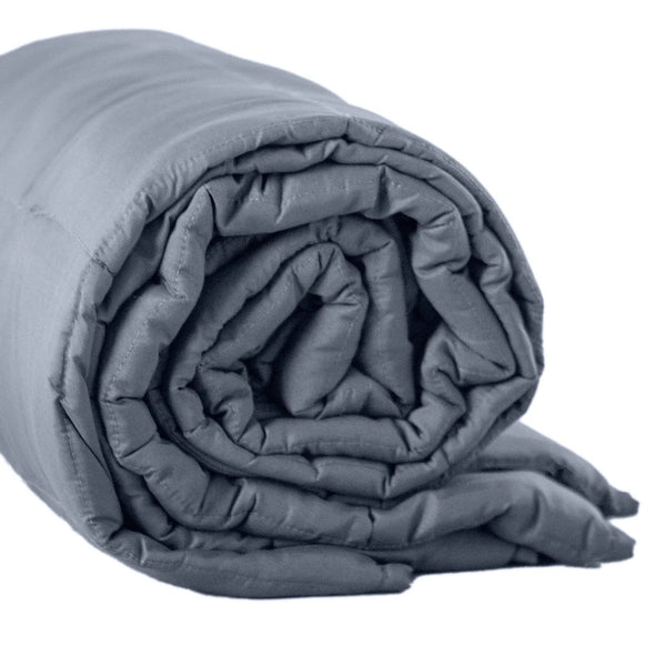 Royal Comfort Weighted Gravity Blanket 7KG Queen Size Relax Ultra Soft Grey Deals499