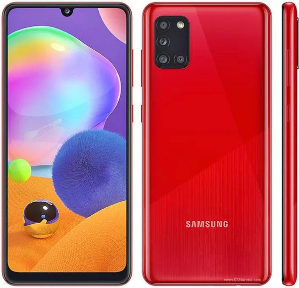 SAMSUNG Galaxy A31 128GB CRUSH RED - 6.4' Screen Size, Dual Sim, Octa Core Processor, Quad Camera, 128GB Inbuilt Memory exp to 512GB Via MicroSD Card SAMSUNG