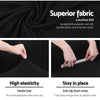 Artiss High Stretch Sofa Cover Couch Lounge Protector Slipcovers 3 Seater Black Deals499