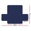 Artiss Sofa Cover Quilted Couch Covers Lounge Protector Slipcovers 3 Seater Navy Deals499