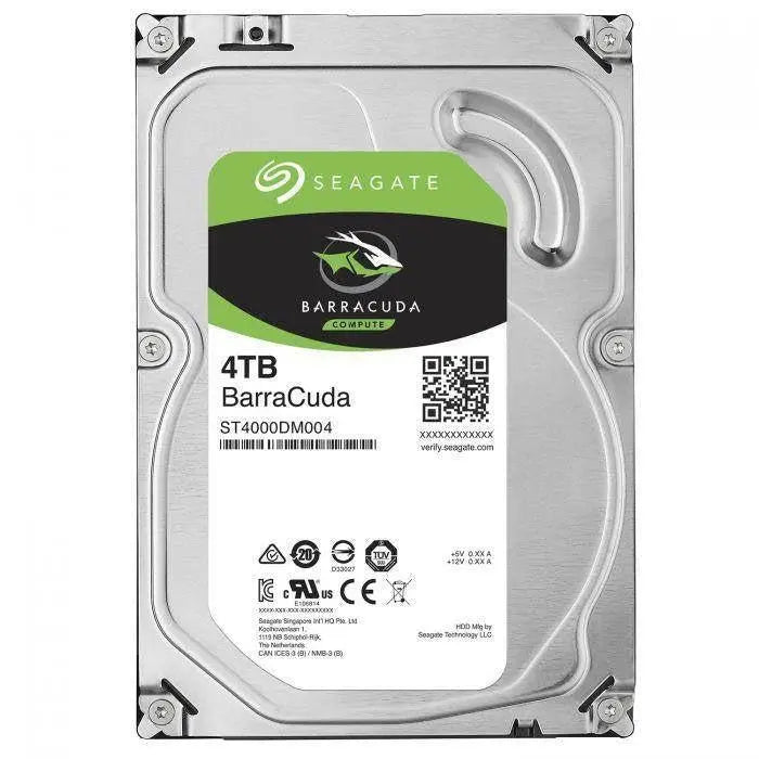 SEAGATE 4TB 3.5' Barracuda, 5900RPM SATA3 6Gb/s 256MB Cache HDD SEAGATE
