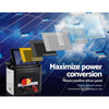 Giantz 3km Solar Electric Fence Charger Energiser Deals499