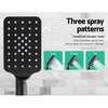 Cefito WELS 8'' Rain Shower Head Taps Square Handheld High Pressure Wall Black Deals499