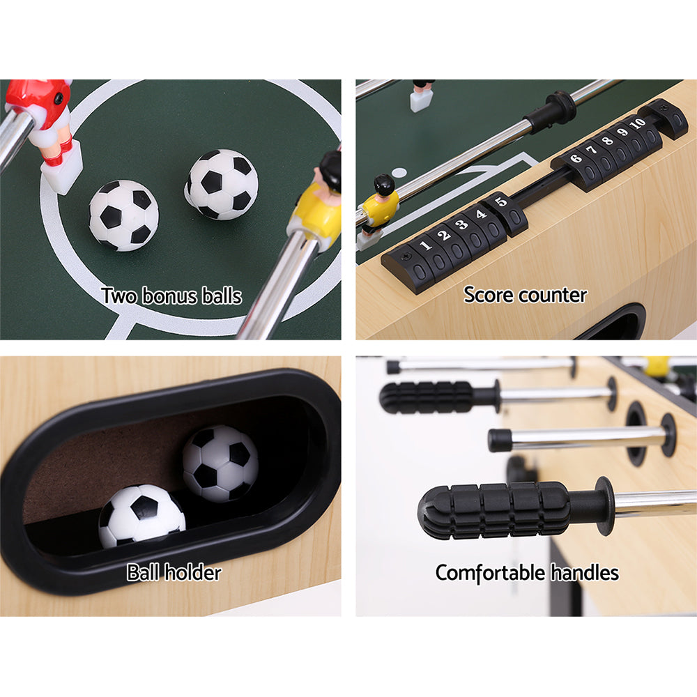 4FT Foldable Soccer Table Tables Balls Foosball Football Game Home Party Gift Deals499