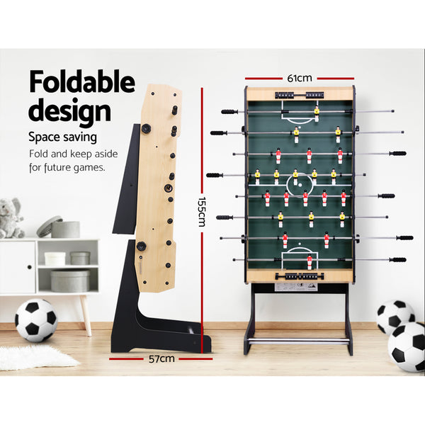 4FT Foldable Soccer Table Tables Balls Foosball Football Game Home Party Gift Deals499