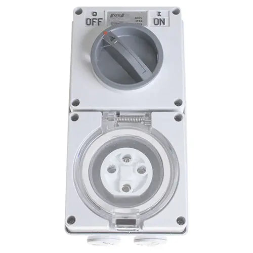 SPM | IP66 4P Combination Switch Socket 10A Deals499