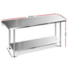 Cefito 1829 x 762mm Commercial Stainless Steel Kitchen Bench Deals499