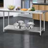 Cefito 1829 x 762mm Commercial Stainless Steel Kitchen Bench Deals499