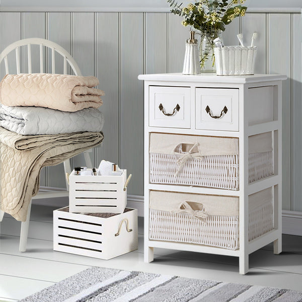 Artiss Storage Cabinet Dresser Chest of Drawers Bedside Table Bathroom Lamp Side Deals499