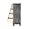 Artiss Bedside Tables Drawers Cabinet Vintage 4 Chest of Drawers Grey Nightstand Deals499