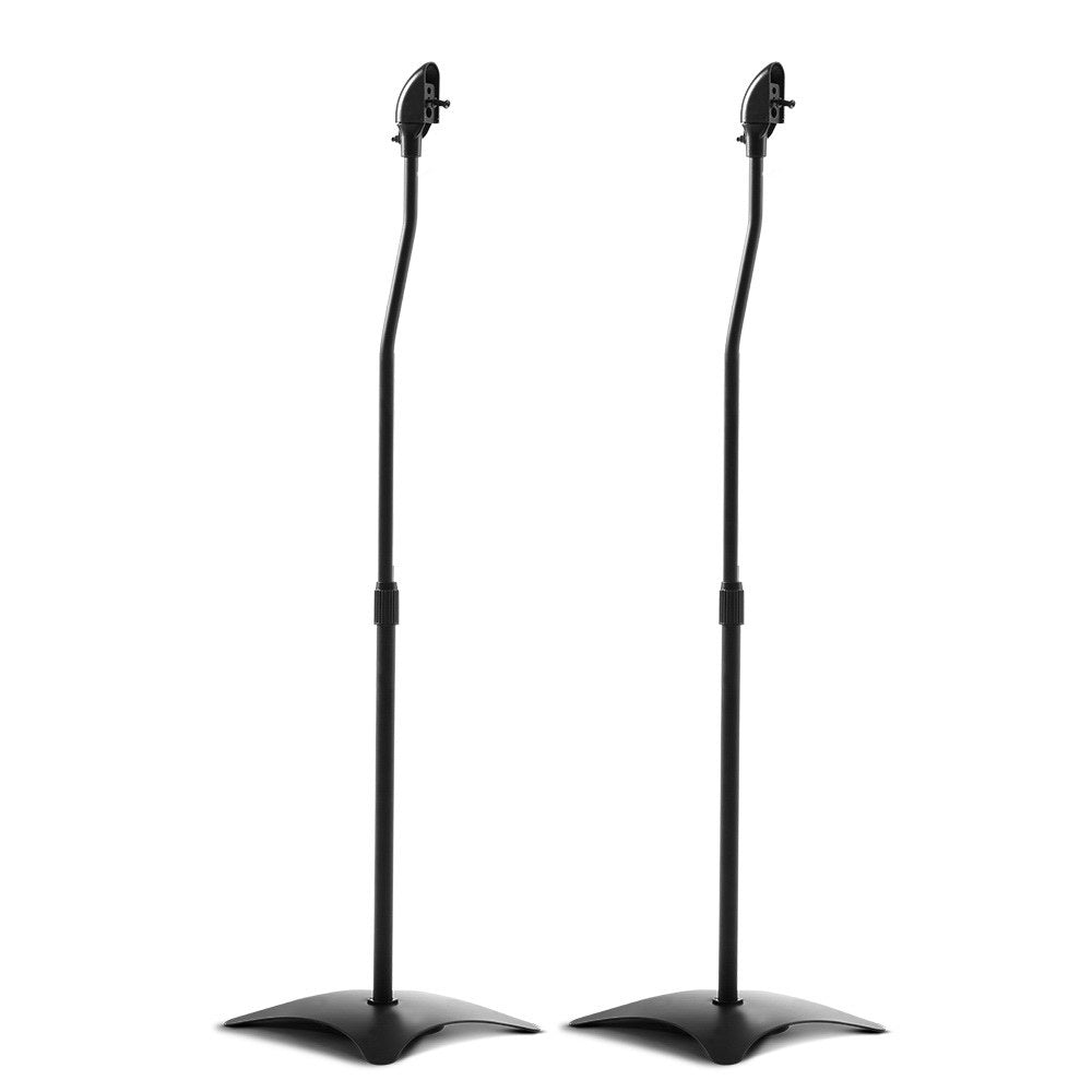 Set of 2 112CM Surround Sound Speaker Stand - Black Deals499