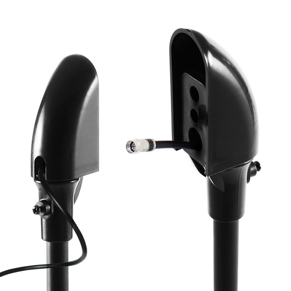 Set of 2 112CM Surround Sound Speaker Stand - Black Deals499