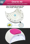Salon Chic 48W LED UV Nail Lamp Light Gel Polish Dryer Manicure Art Curing White Deals499