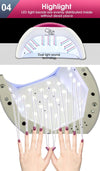 Salon Chic 48W LED UV Nail Lamp Light Gel Polish Dryer Manicure Art Curing White Deals499