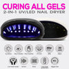 Salon Chic LED UV Nail Lamp Gel Polish Dryer Manicure Curing Smart Sensor Light Deals499