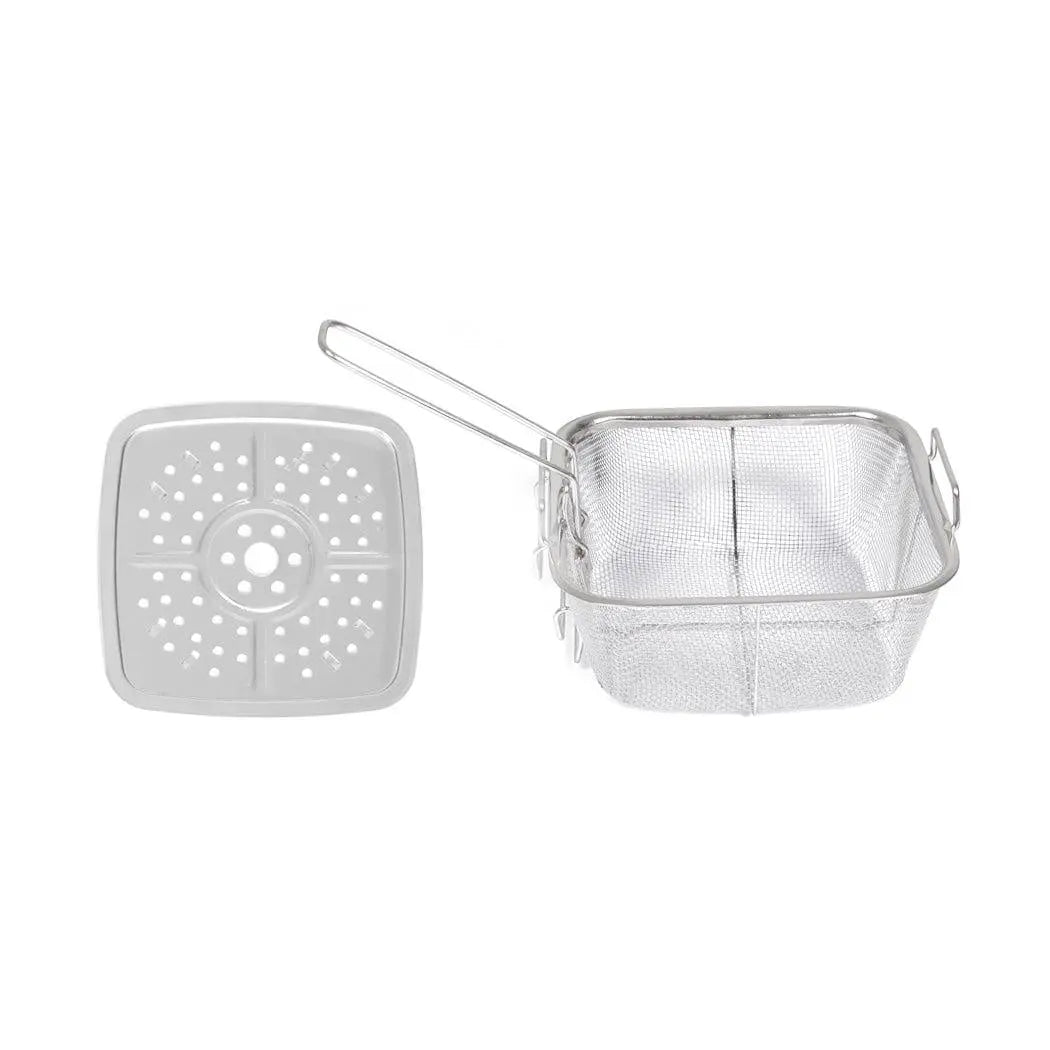 Saucepan Set Frying Pan Non Stick Deep Fry Steamer with Glass Lid Cookware Set Deals499