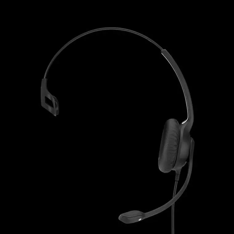 Sennheiser SC230 Wide Band Monaural headset with Noise Cancelling mic - high impedance for standard phones, Easy D - Requires Easy Disconnect Cable SENNHEISER