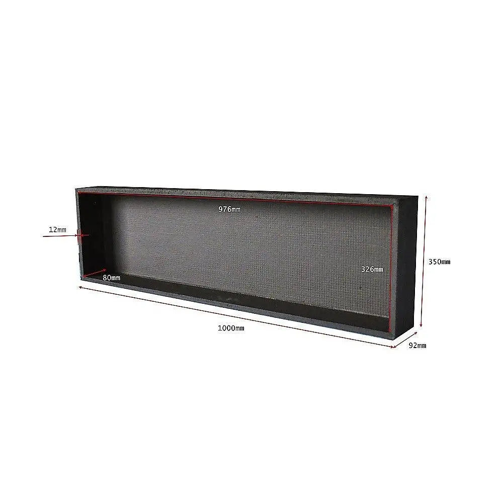 Shower Niche - 350 x 1000 x 92mm Prefabricated Wall Bathroom Renovation Deals499