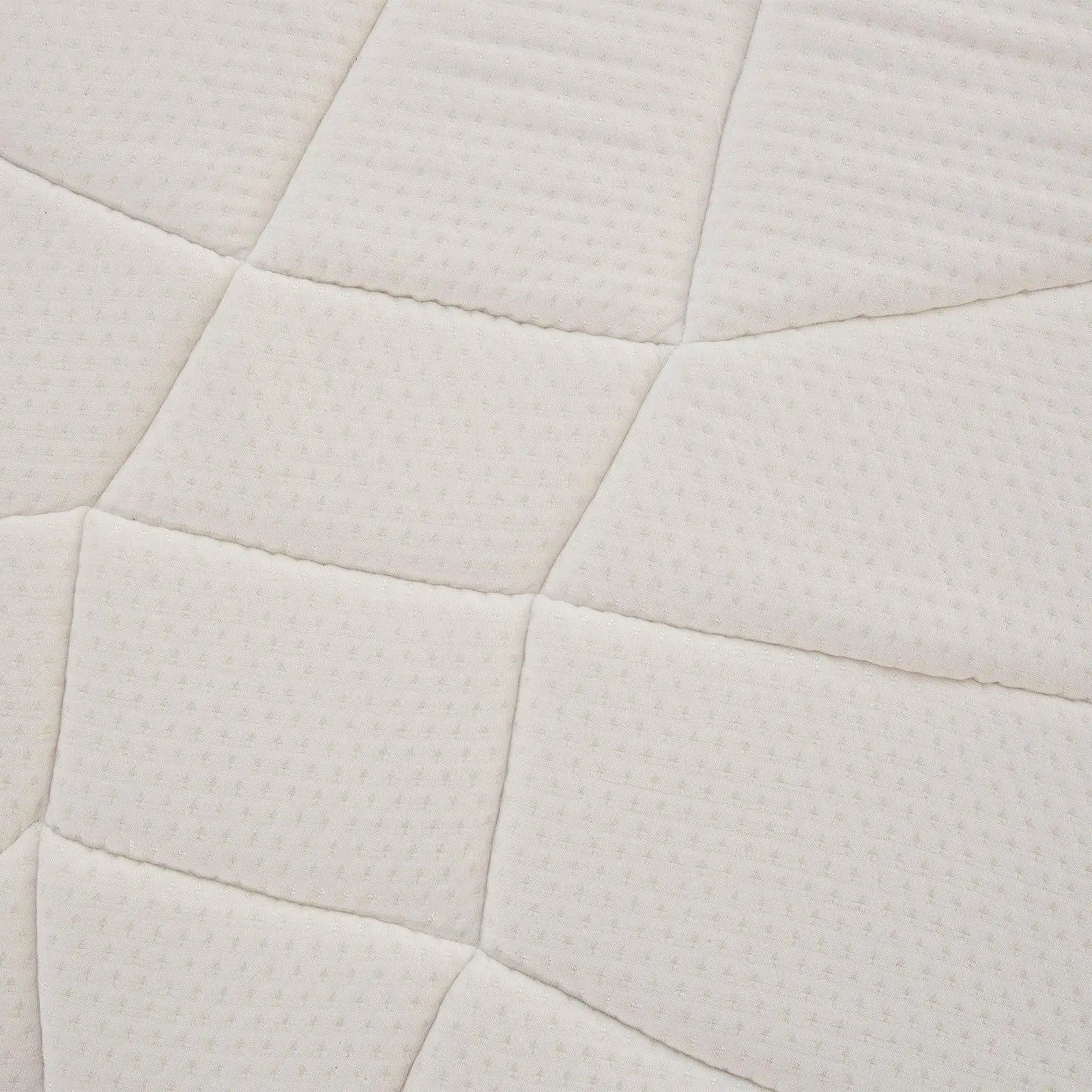 Sleepy Panda Mattress 5 Zone Pocket Spring EuroTop Medium Firm 30cm Thickness White, Grey, Blue Double Deals499