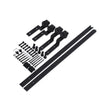 Sliding Barn Door Hardware Track Double Overlap Classic Kits 2.44M Deals499