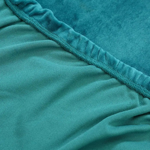 Sofa Cover Couch High Stretch Super Soft Plush Protector Slipcover 1Seater Green Deals499