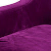 Sofa Cover Couch High Stretch Super Soft Plush Protector Slipcover 4 Seater Wine Deals499