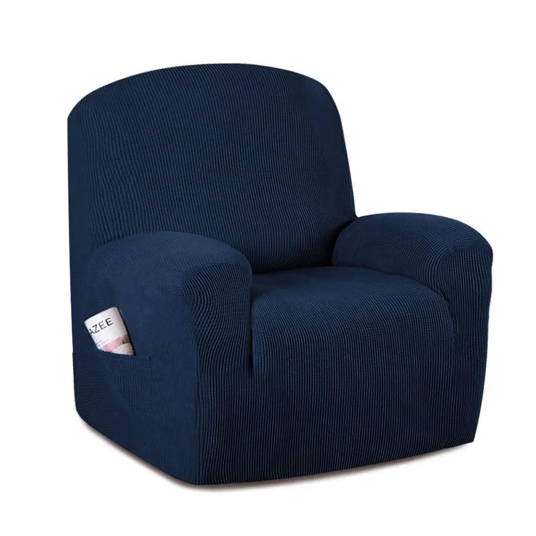 Sofa Cover Recliner Chair Covers Protector Slipcover Stretch Coach Lounge Navy Deals499