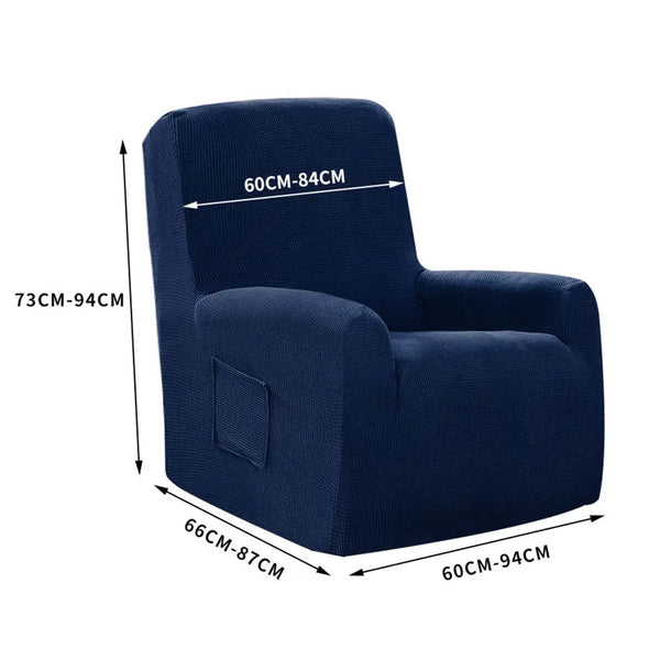 Sofa Cover Recliner Chair Covers Protector Slipcover Stretch Coach Lounge Navy Deals499