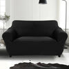Sofa Cover Slipcover Protector Couch Covers 3-Seater Black Deals499