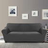 Sofa Cover Slipcover Protector Couch Covers 4-Seater Dark Grey Deals499