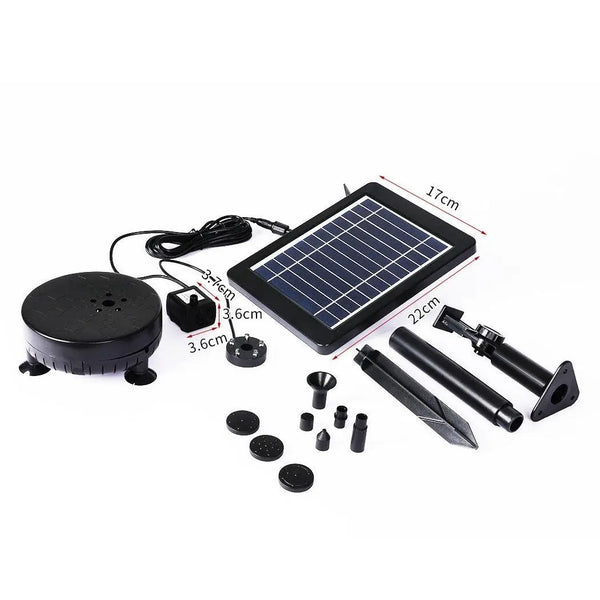 Solar Powered Water Fountain Pump Bird Bath Pond Pool Garden Floating Outdoor Type 2 Deals499