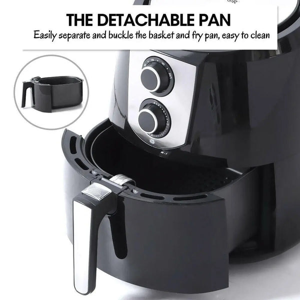 Spector 1800W 7L Air Fryer Healthy Cooker Low Fat Oil Free Kitchen Oven in Black Deals499