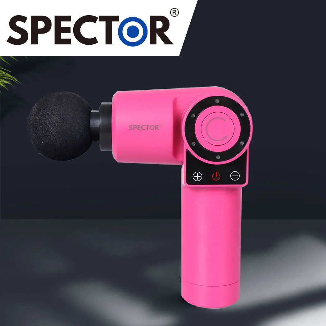 Spector Massage Gun 90° Rotatable Pocket Massager Tissue Muscle Percussion Pink Deals499