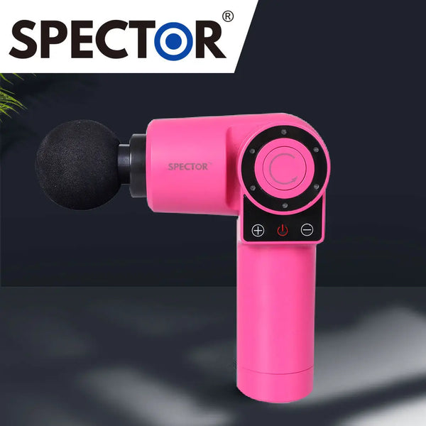 Spector Massage Gun 90° Rotatable Pocket Massager Tissue Muscle Percussion Pink Deals499