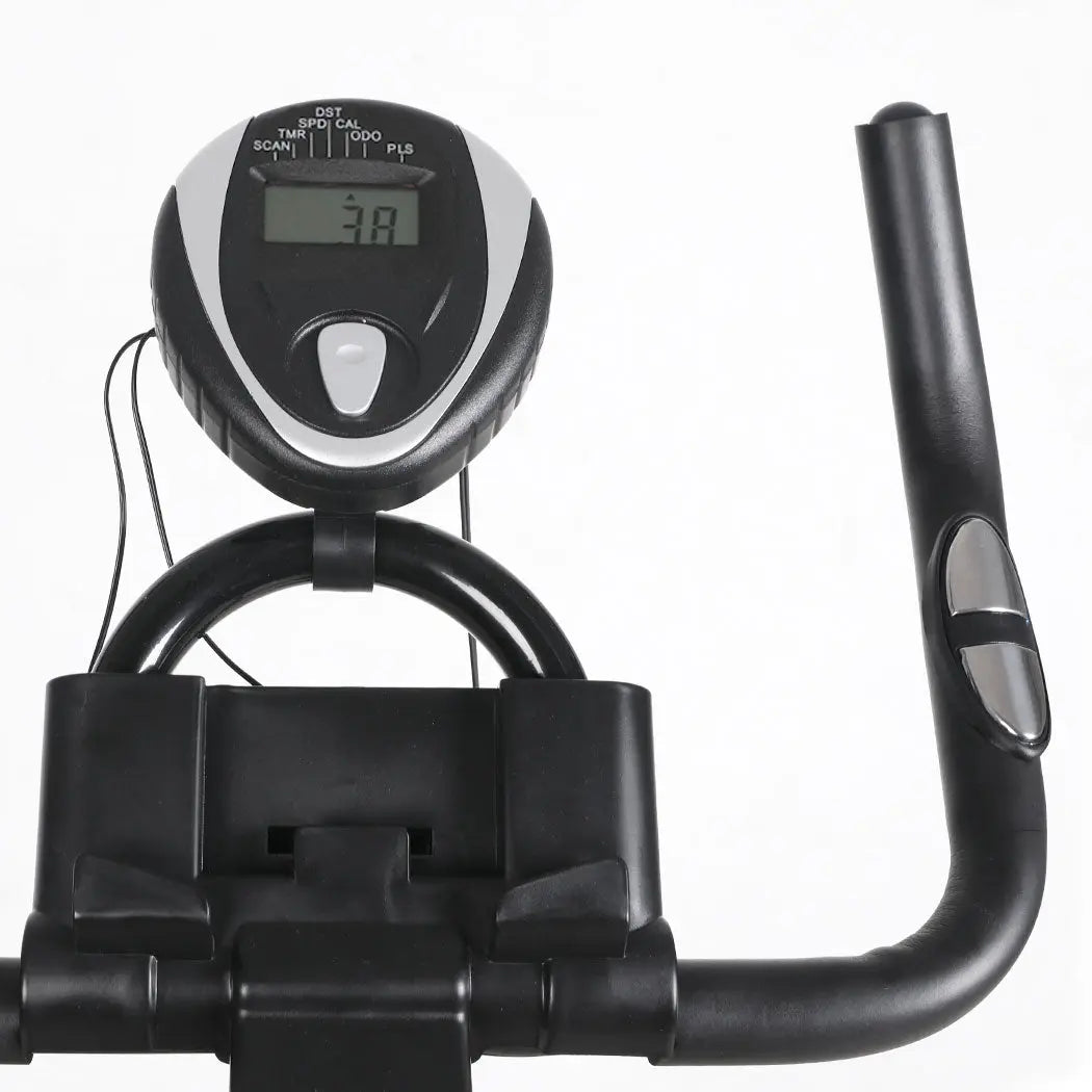 Spin Bike Fitness Exercise Bike Flywheel Commercial Home Gym Workout LCD Display Deals499