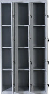 Standard locks 12 Door Locker for Office Gym - Light Grey Deals499