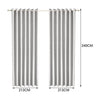 Star Blockout Blackout Curtains 3 Layers Eyelet Pure Fabric Room Darkening Deals499