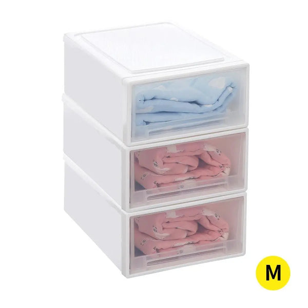Storage Drawers Set Cabinet Tools Organiser Box Chest Drawer Plastic Stackable Deals499