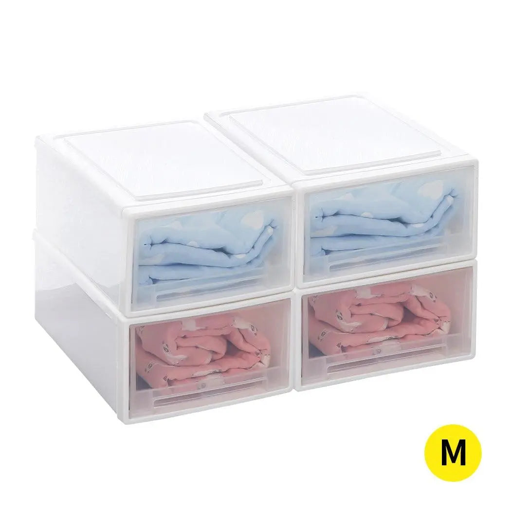 Storage Drawers Set Cabinet Tools Organiser Box Chest Drawer Plastic Stackable Deals499