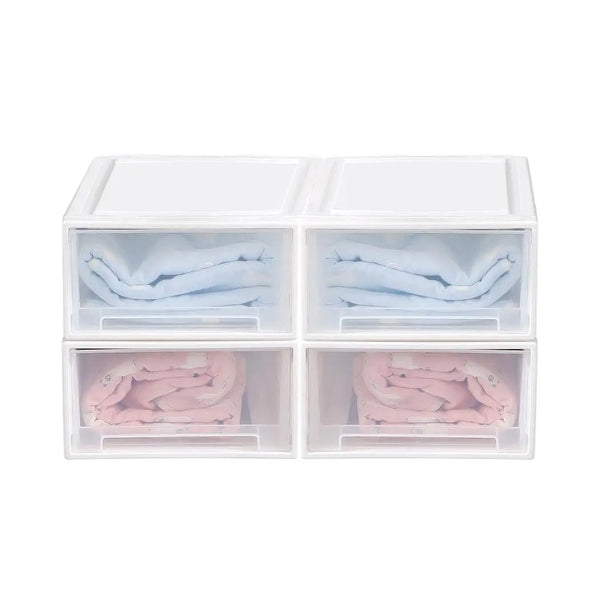 Storage Drawers Set Cabinet Tools Organiser Box Chest Drawer Plastic Stackable Deals499