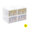 Storage Drawers Set Cabinet Tools Organiser Box Chest Drawer Plastic Stackable Deals499