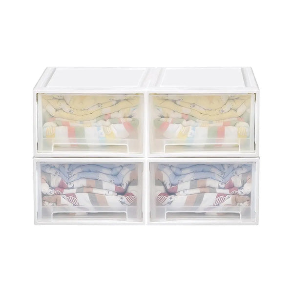Storage Drawers Set Cabinet Tools Organiser Box Chest Drawer Plastic Stackable Deals499