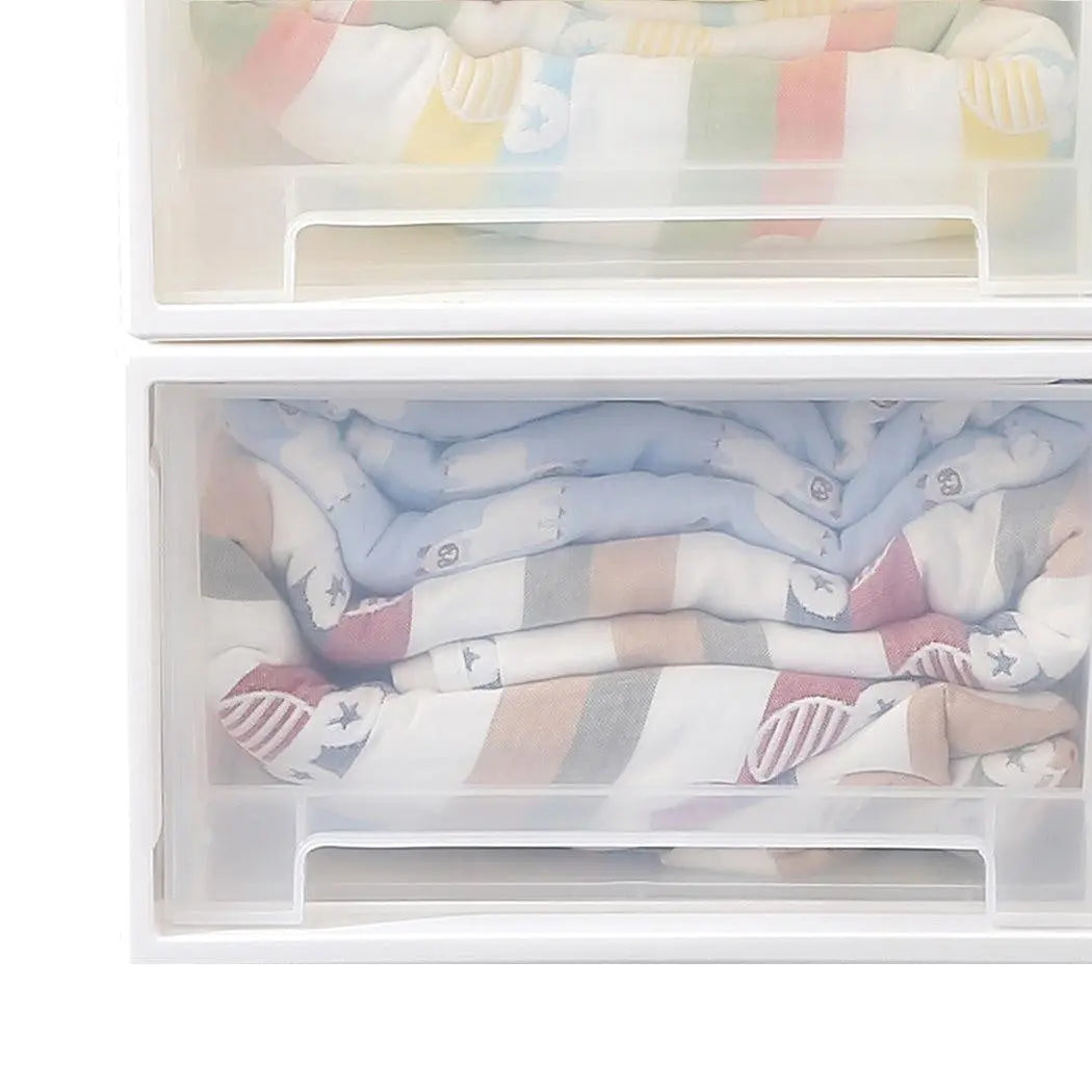 Storage Drawers Set Cabinet Tools Organiser Box Chest Drawer Plastic Stackable L Deals499