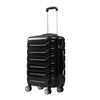 Suitcase Luggage Set 3 Piece Sets Travel Organizer Hard Cover Packing Lock Black Deals499