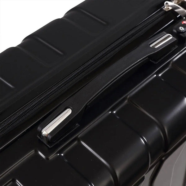 Suitcase Luggage Set 3 Piece Sets Travel Organizer Hard Cover Packing Lock Black Deals499