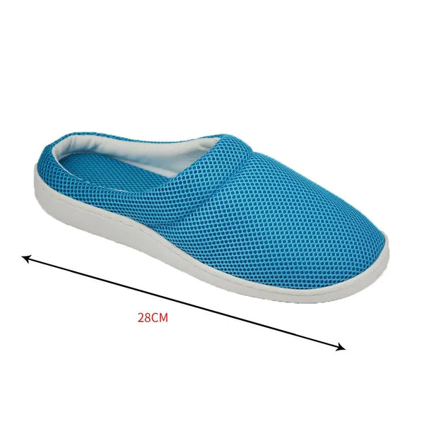 Summer Women Men Bamboo Cooling Gel Slippers Anti-fatigue Sandals Shoes Size M Deals499