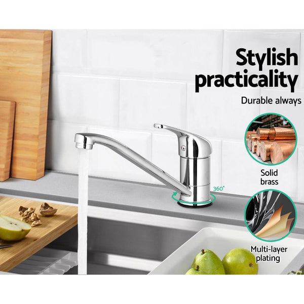 Cefito Basin Mixer Tap - Silver Deals499